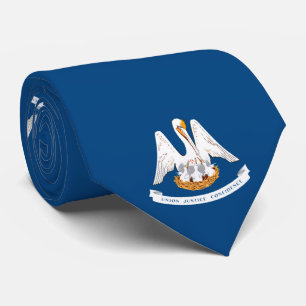 Louisiana State Flag Design Krawatte