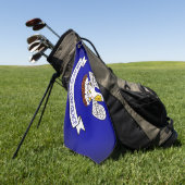 Louisiana State Flag Golf Tower Golfhandtuch (Gras)