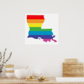 louisiana stolz. poster (Küche)