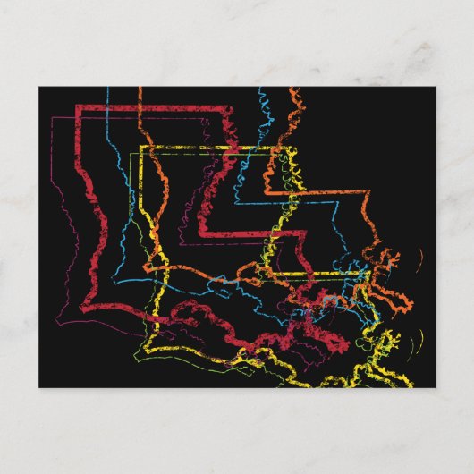 Louisiana Stolz Postkarte (Vorderseite)