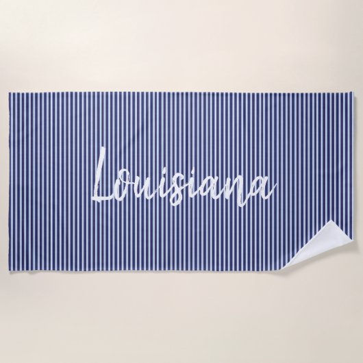 Louisiana Strandtuch (Vorderseite)