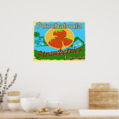 Louisiana Strawberries, Ponchatoula Poster (Küche)