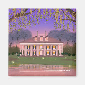 Louisiana Südmantel Magnet (Vorne)