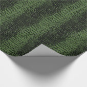 Louisiana-Sumpf-Alligatorfell Geschenkpapier (Ecke)
