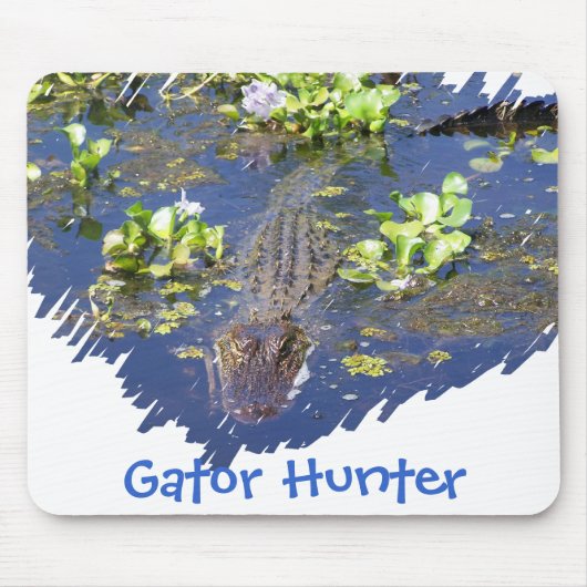 Louisiana-Sumpf-Alligatorjäger Mousepad (Vorne)