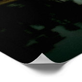 Louisiana Swamp Morning Poster (Ecke)