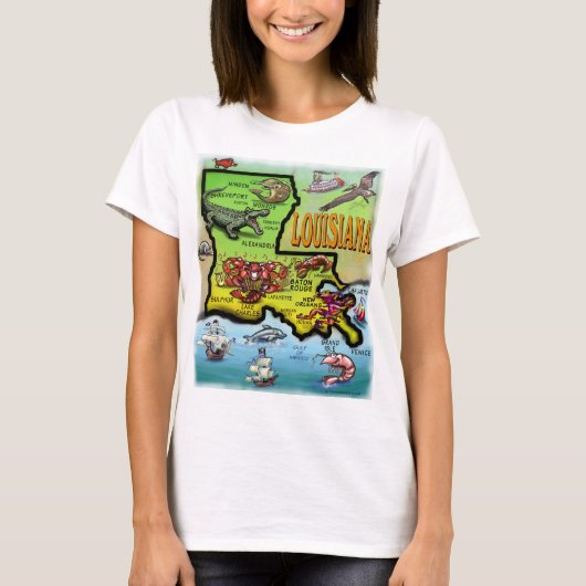 Louisiana T-Shirt (Vorderseite)