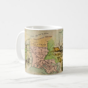 Louisiana-Tasse aus dem 19. Jahrhundert Kaffeetasse