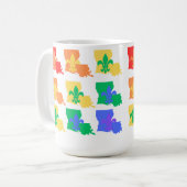 Louisiana-Tasse Kaffeetasse (Vorderseite Links)