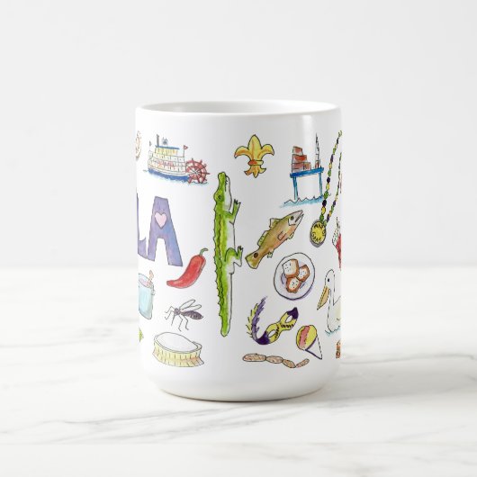 Louisiana-Tasse Kaffeetasse (Mittel)