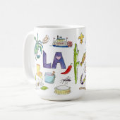 Louisiana-Tasse Kaffeetasse (Vorderseite Links)