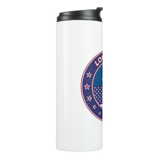 Louisiana Thermosbecher (Nach links gedreht)