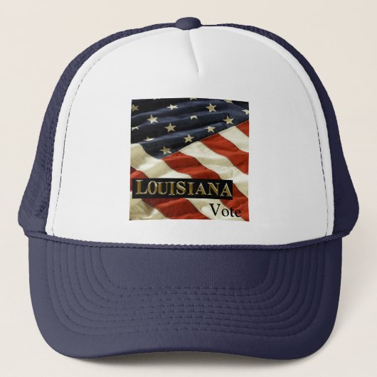Louisiana Truckerkappe (Vorderseite)