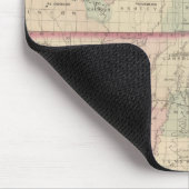 Louisiana und Mississippi Mousepad (Ecke)