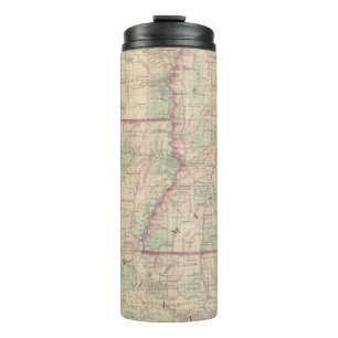 Louisiana und Mississippi Thermosbecher