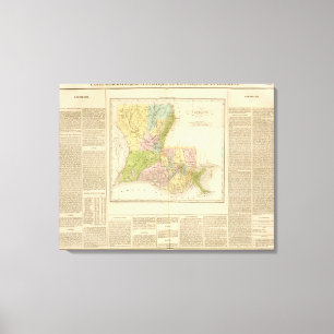 Louisiana US Leinwanddruck
