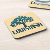 Louisiana USA Getränkeuntersetzer (Linke Seite)