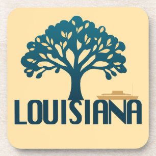 Louisiana USA Getränkeuntersetzer