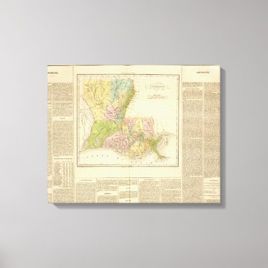 Louisiana USA Leinwanddruck (Vorderseite)