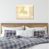 Louisiana USA Leinwanddruck (Insitu (Schlafzimmer))