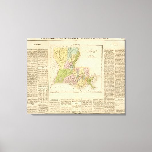 Louisiana USA Leinwanddruck (Vorderseite)