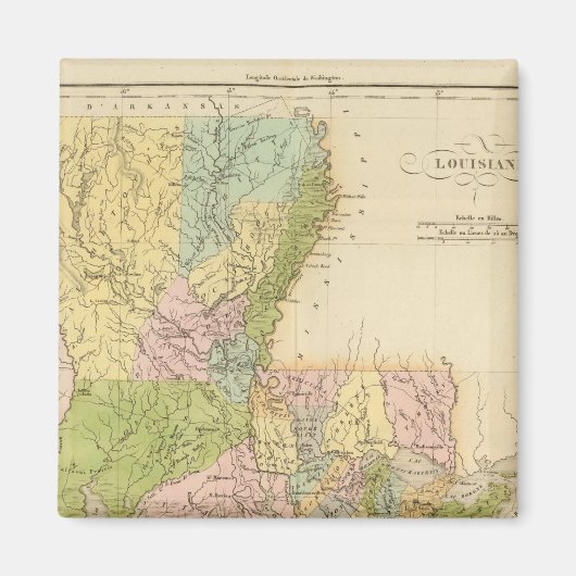 Louisiana USA Magnet (Vorne)