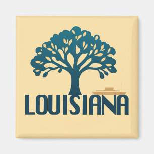 Louisiana USA Magnet