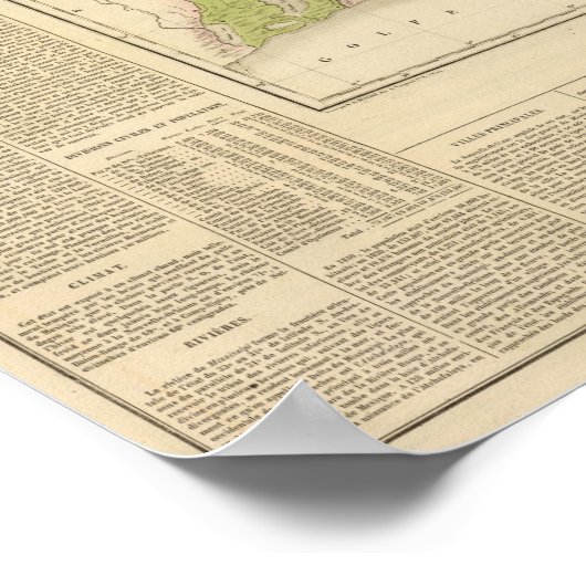 Louisiana USA Poster (Ecke)