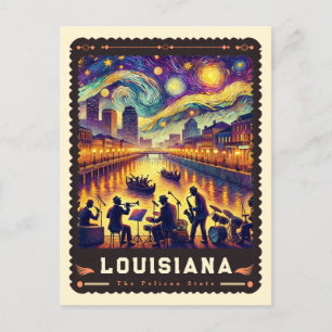 Louisiana Vincent Van Gogh Inspiriert Postkarte