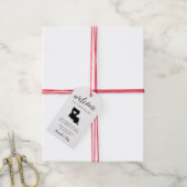 Louisiana Wedding Willkommen Geschenkanhänger (Mit Garn)