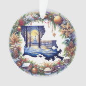 Louisiana Weihnachten Ornament (Vorderseite)