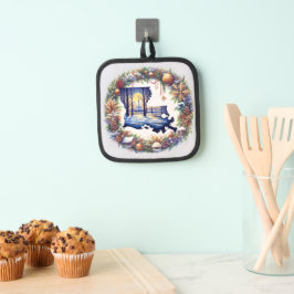 Louisiana Weihnachten Topflappen