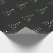 Louisiana Weihnachtsfeiertag Cajun Geschenkpapier (Ecke)