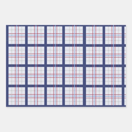 Louisiana Weihnachtsgeschenk Geschenkpapier Set (Vorderseite 2)