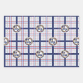 Louisiana Weihnachtsgeschenk Geschenkpapier Set (Vorderseite)