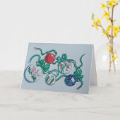 Louisiana-Weihnachtskarte Karte (Gelbe Blume)