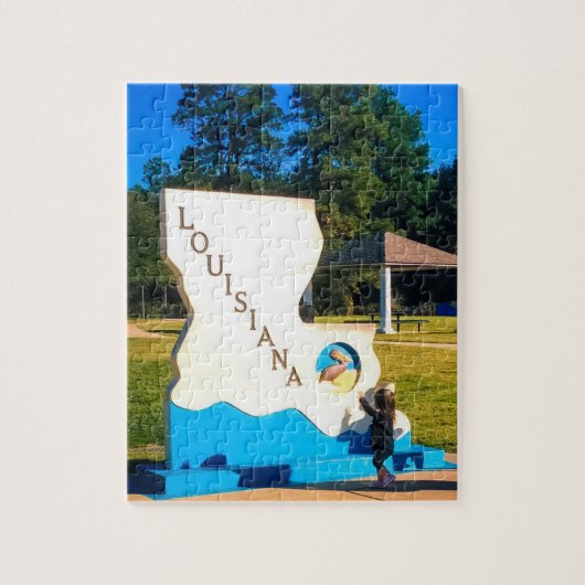 Louisiana Welcome Puzzle (Vertikal)