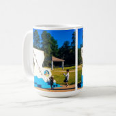 Louisiana Willkommen Kaffeetasse (Vorderseite Links)