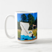 Louisiana Willkommen Kaffeetasse (Links)