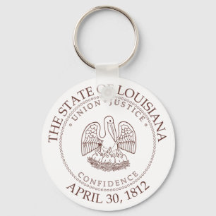 Louisiana-Zeichen Schlüsselanhänger