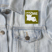 Louisiana Zuhause Aus Staat Button Abzeichen Butto (Beispiel)