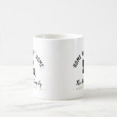Louisiana Zuhause Sweet Zuhause Family Monogram Ta Kaffeetasse (Mittel)