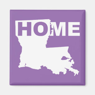 Louisiana Zuhause weg vom Staat Kühlschrankmagnet