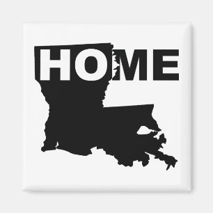Louisiana Zuhause weg vom Staat Kühlschrankmagnet