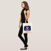 Louisianan Flag Bag Tragetasche (Vorderseite (Model))