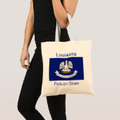 Louisianan Flag Bag Tragetasche (Vorderseite (Produkt))