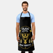 Louisianas Cajun Bayou Schürze (Getragen)