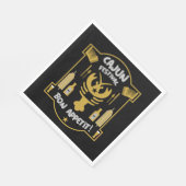 Louisianas Cajun Bayou Serviette (Ecke)