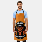 Louisianas Cajun King Schürze (Getragen)