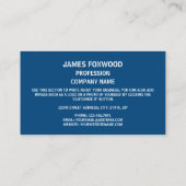 Louisianische Flagge, Flagge Louisianas Visitenkarte (Rückseite)